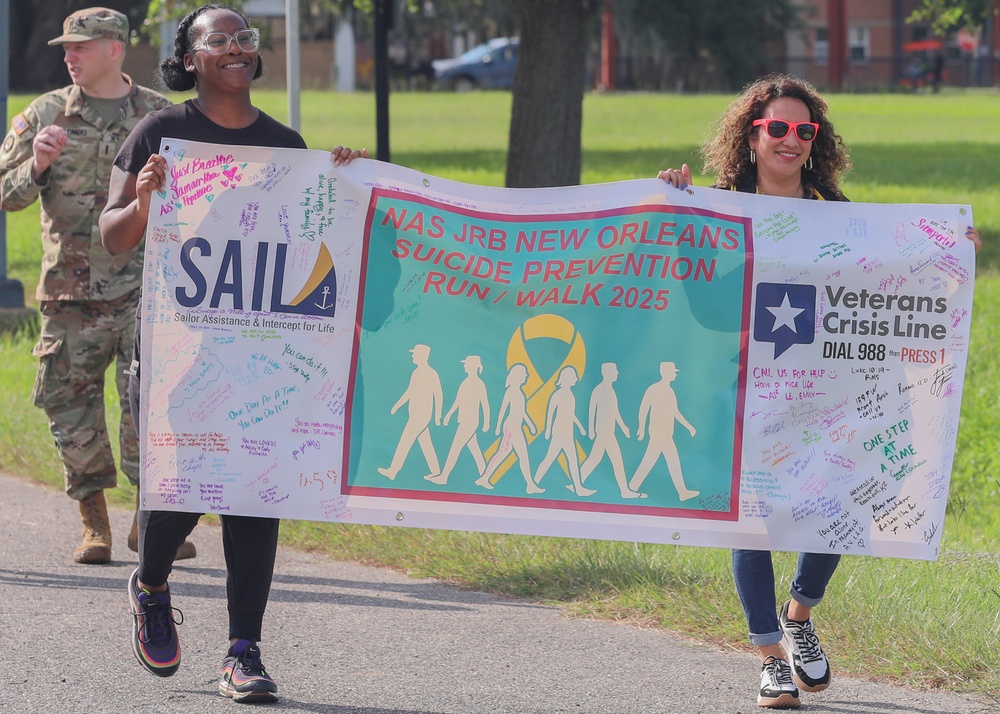 NAS JRB New Orleans, Suicide Prevention Run/Walk 2025