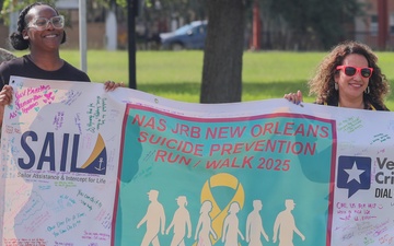 NAS JRB New Orleans, Suicide Prevention Run/Walk 2025