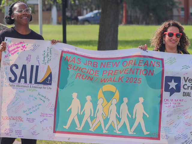 NAS JRB New Orleans, Suicide Prevention Run/Walk 2025