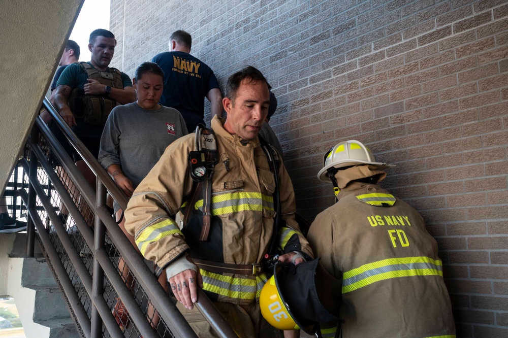 NCBC Gulfport Conducts 9/11 Memorial Stair Climb