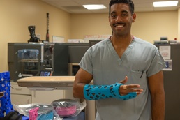NMCSD enhances orthopedic care with 3D-printed waterproof casts