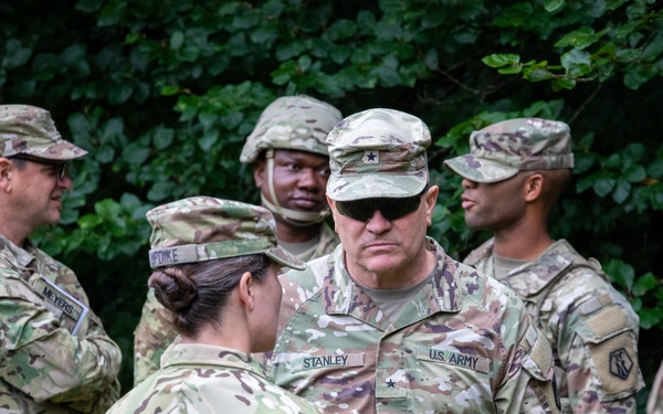 7th MSC CG visits 83rd CSSB at Saber Junction 2025