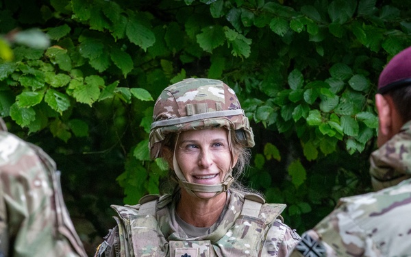 7th MSC CG visits 83rd CSSB at Saber Junction 2025