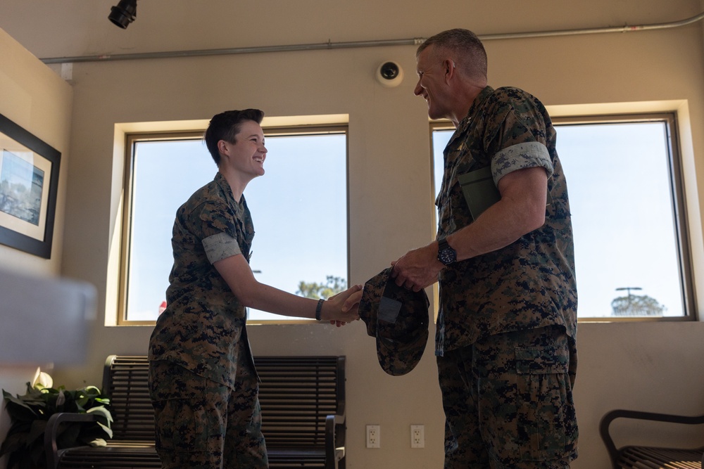 MCICOM Commanding General tours MCB Camp Pendleton
