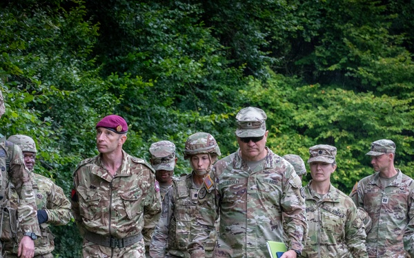 7th MSC CG visits 83rd CSSB at Saber Junction 2025