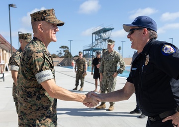 MCICOM Commanding General tours MCB Camp Pendleton