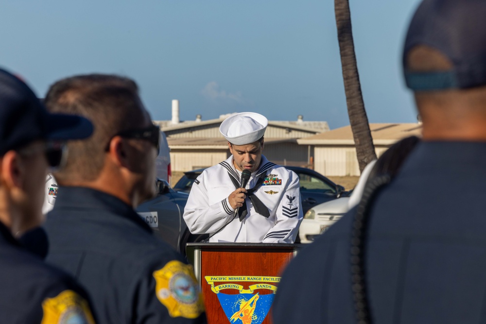 Pacific Missile Range Facility (PMRF) Holds 9/11 Remembrance Ceremony