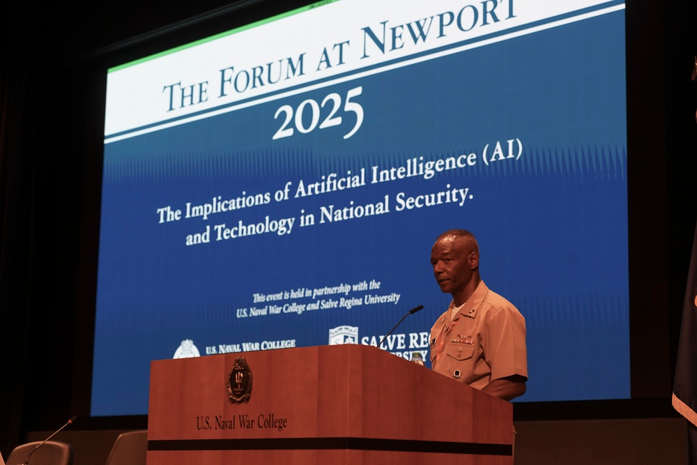 U.S. Naval War College joins with Salve Regina University to host forum on artificial intelligence, national security