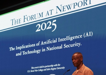 U.S. Naval War College joins with Salve Regina University to host forum on artificial intelligence, national security