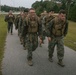 3rd Battalion, 2nd Marines conduct a 9/11 memorial ruck