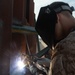 Joint Task Force-Southern Border Marines conduct barrier reinforcement operations