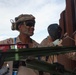 Joint Task Force-Southern Border Marines conduct barrier reinforcement operations