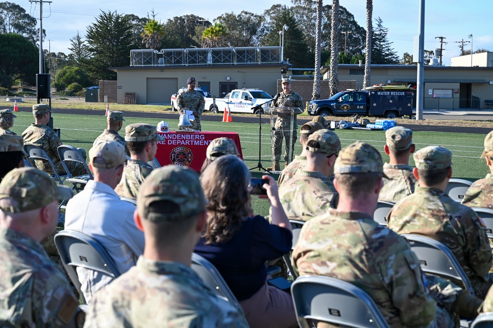 Vandenberg SFB holds a 9/11 Memorial Ruck Event