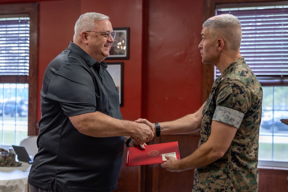 Marine Corps Combat Service Support Schools civilian town hall meeting