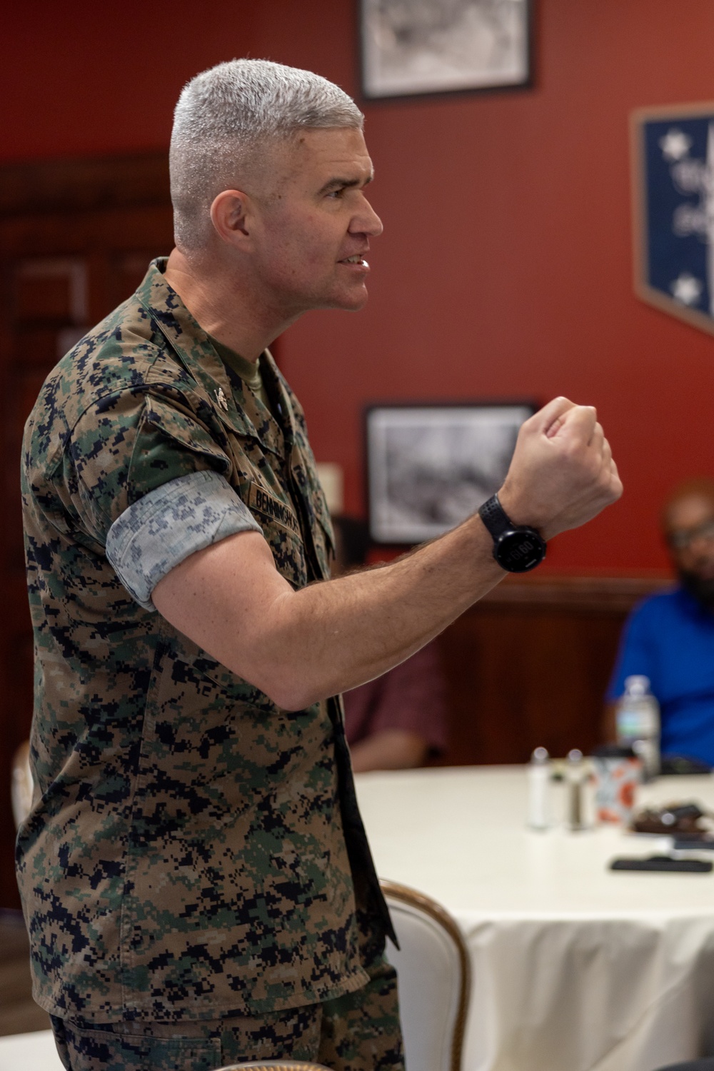 Marine Corps Combat Service Support Schools civilian town hall meeting