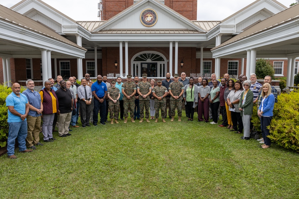 Marine Corps Combat Service Support Schools civilian town hall meeting
