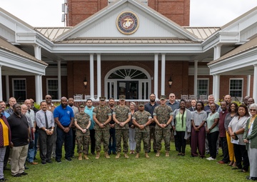 Marine Corps Combat Service Support Schools civilian town hall meeting