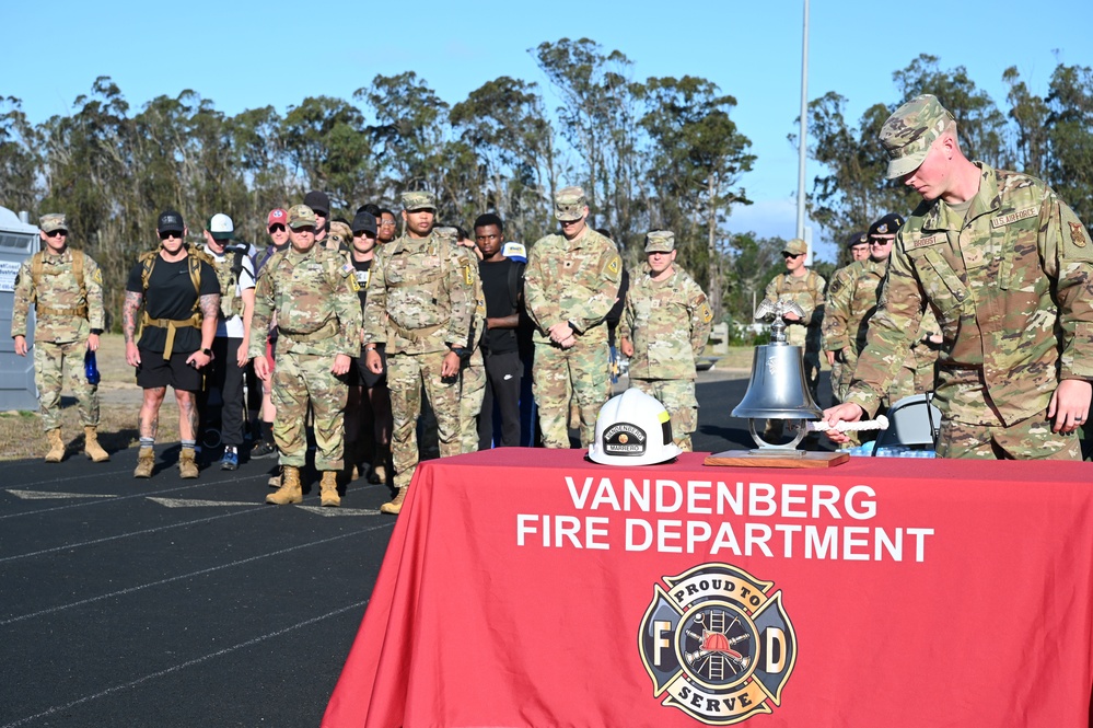 Vandenberg Space Forece Base Holds a 9/11 Memorial Ruck Event