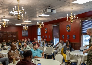 Marine Corps Combat Service Support Schools civilian town hall meeting