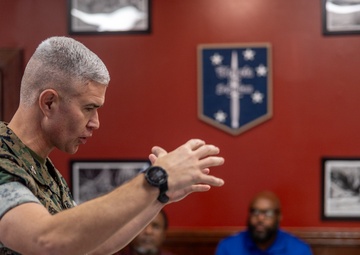Marine Corps Combat Service Support Schools civilian town hall meeting