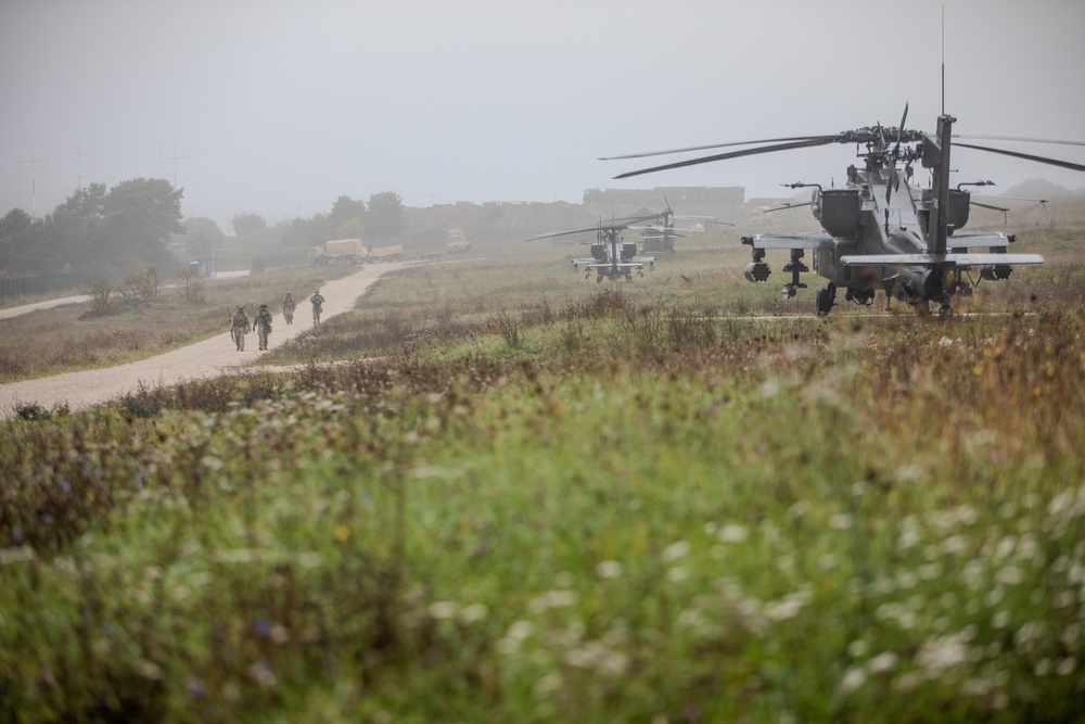 Falcon Team Assesses 2-501st Aviation’s DART and CBRN Readiness at JMRC, Saber Junction 25