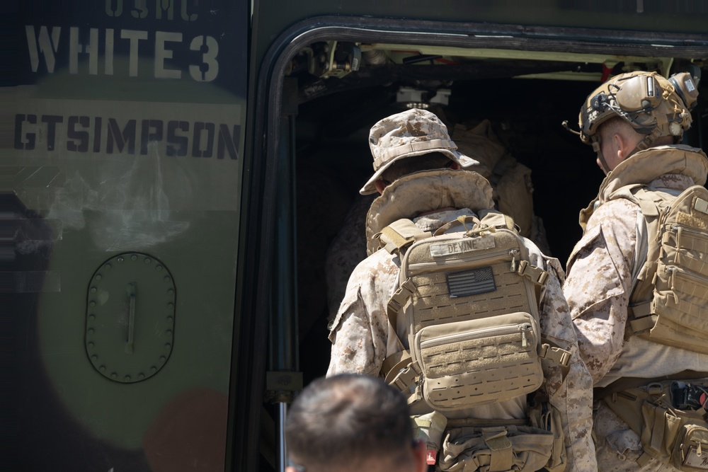 U.S. Marines with 1st MARDIV conduct amphibious combat vehicle surf transit training