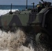 U.S. Marines with 1st MARDIV conduct amphibious combat vehicle surf transit training