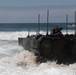 U.S. Marines with 1st MARDIV conduct amphibious combat vehicle surf transit training