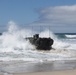 U.S. Marines with 1st MARDIV conduct amphibious combat vehicle surf transit training