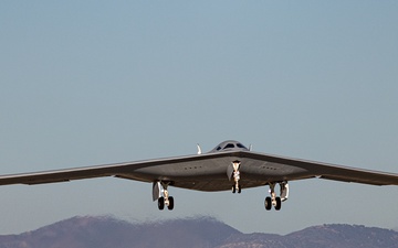 U.S. Air Force announces arrival of second B-21 test aircraft at Edwards AFB