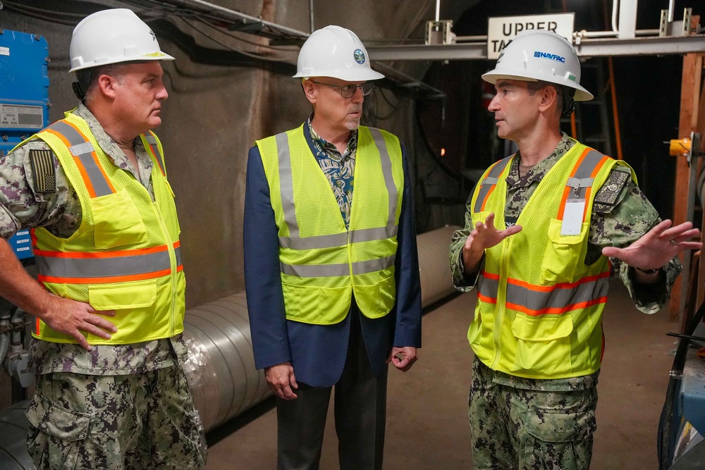 NCTF-RH hosts the Hon. Dale Marks at Red Hill Bulk Fuel Storage Facility