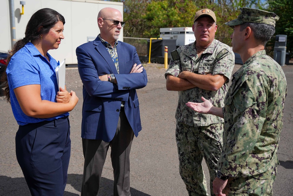 NCTF-RH hosts the Hon. Dale Marks at Red Hill Bulk Fuel Storage Facility