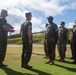 U.S. Navy Lt. Mark Bristol  Fleet Marine Force (FMF) pinning ceremony
