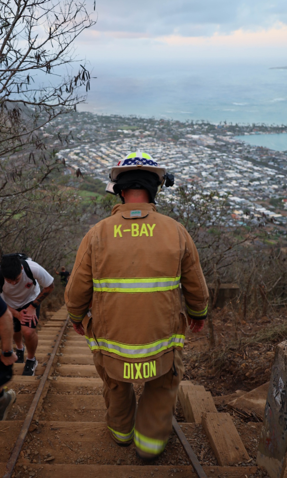 MAG-24 NCOs hike Koko Crater Trail for 9/11 Memorial