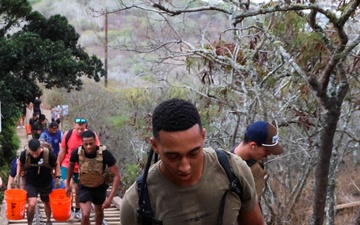 MAG-24 NCOs hike Koko Crater Trail for 9/11 Memorial