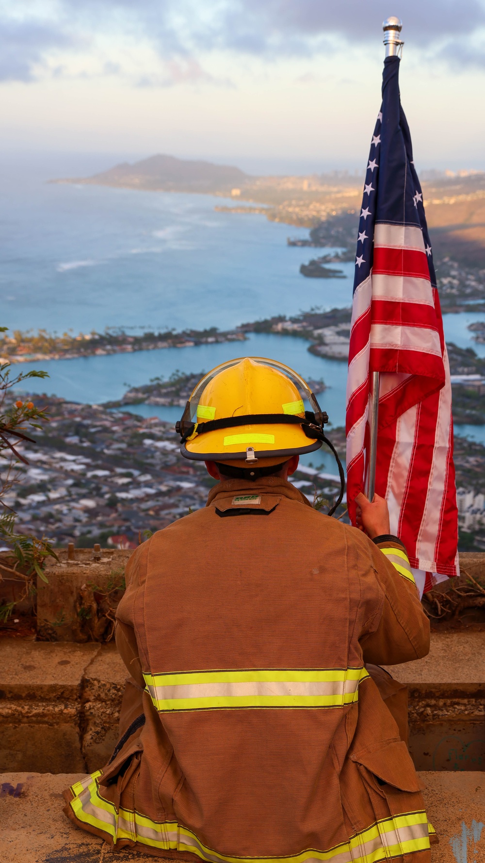 MAG-24 NCOs hike Koko Crater Trail for 9/11 Memorial