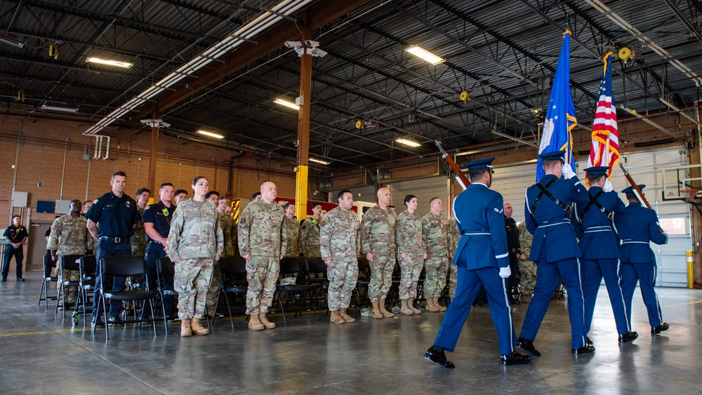 Travis AFB commemorates 9/11 with remembrance ceremony and stair-climb tribute