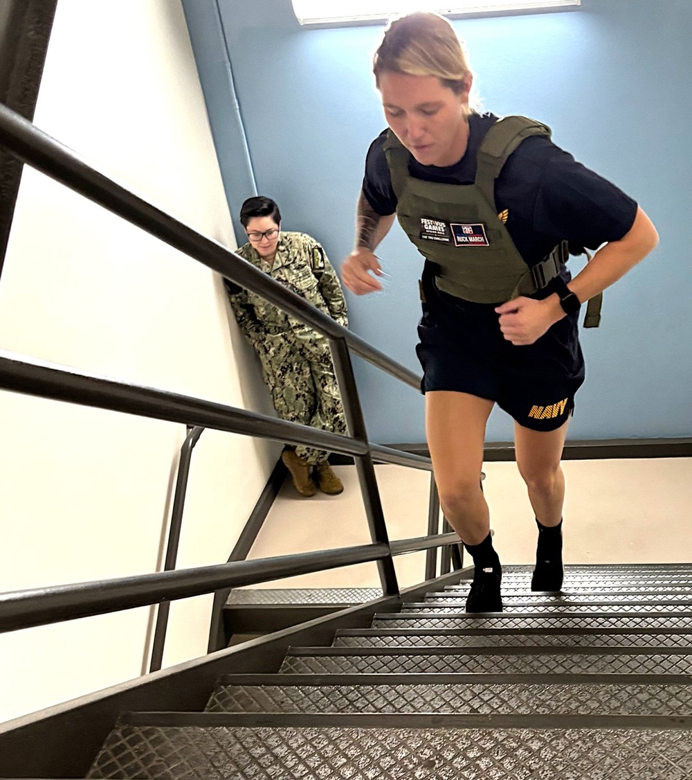A Climb to Remember First Responders at Naval Hospital Bremerton