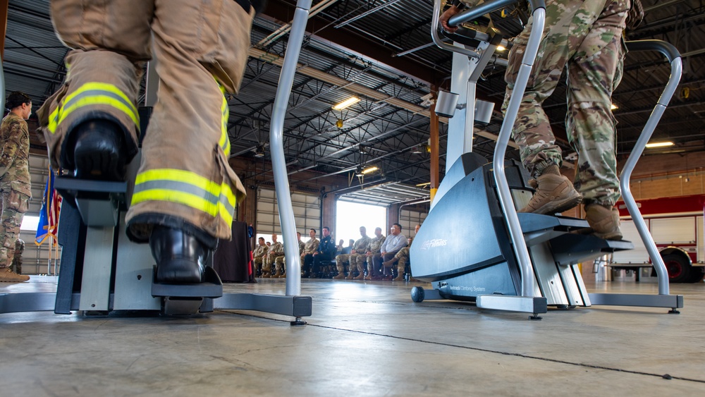 Travis AFB commemorates 9/11 with remembrance ceremony and stair-climb tribute