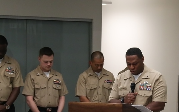 Sailors conduct 9/11 remembrance ceremony