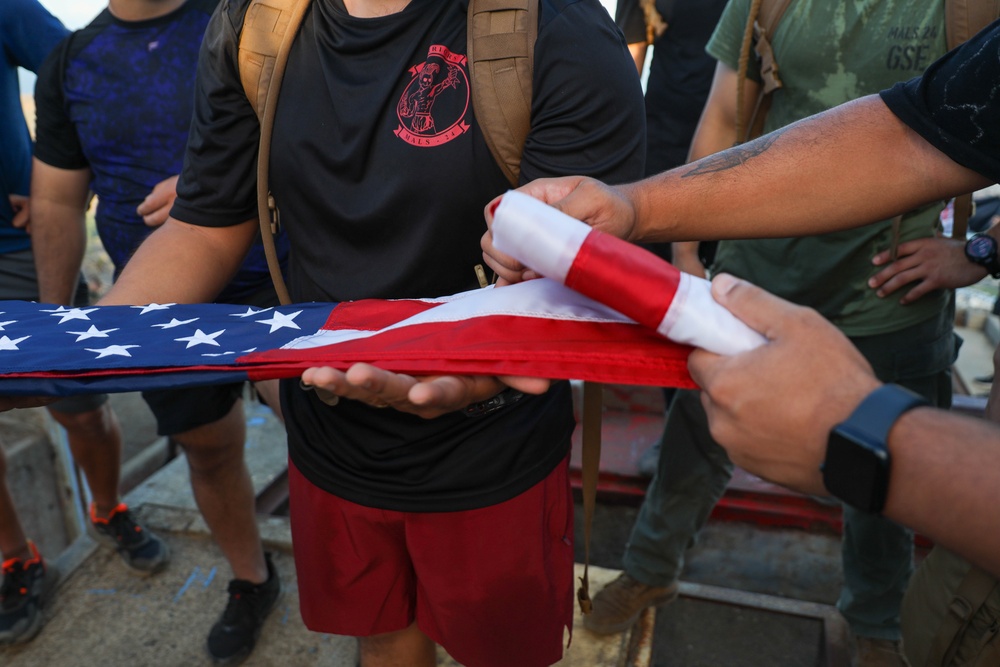 MAG-24 NCOs hike Koko Crater Trail for 9/11 Memorial