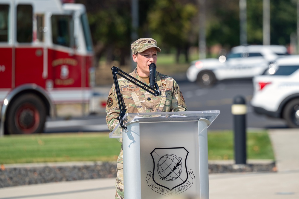 Team Fairchild honors heroes in 9/11 memorial ceremony