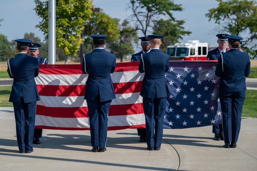 Team Fairchild honors heroes in 9/11 memorial ceremony