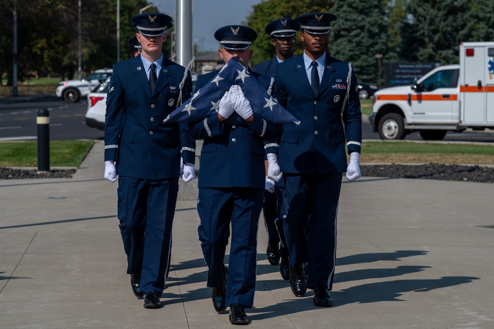 Team Fairchild honors heroes in 9/11 memorial ceremony