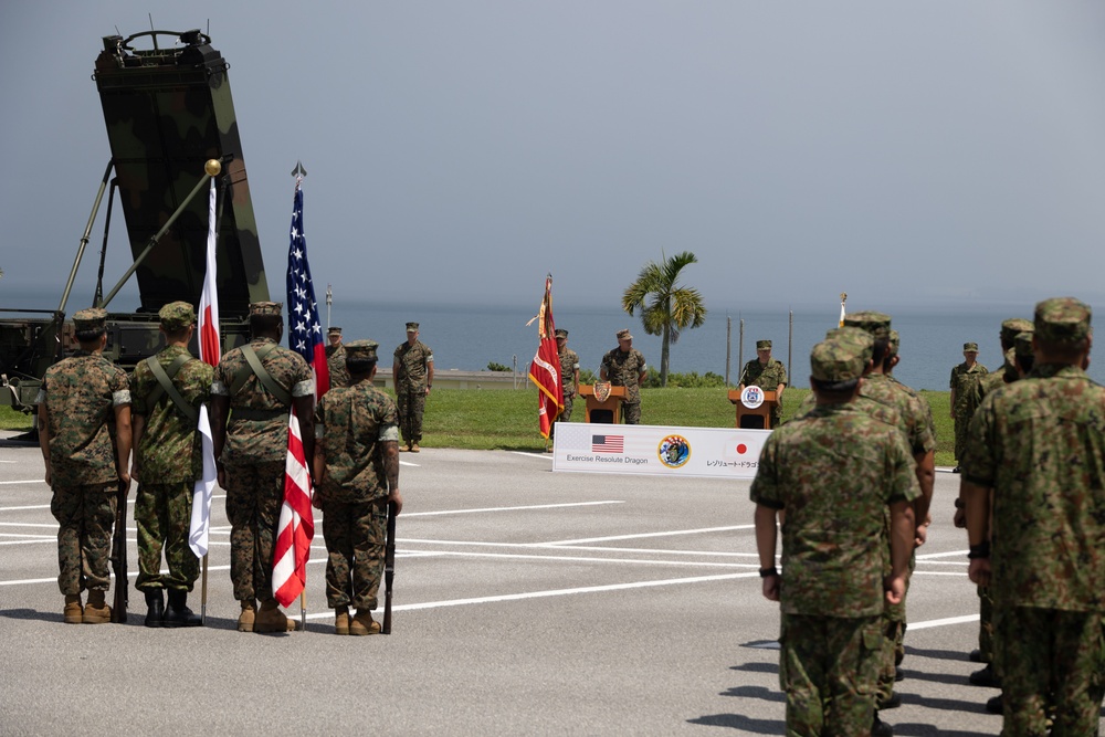 USMC and JGSDF Resolute Dragon 25 Opening Ceremony