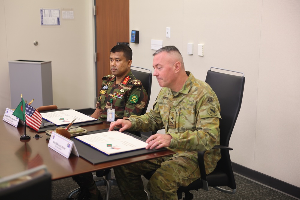 Bangladesh Army US Army Pacific Land Forces Talks