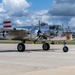 North American B-25J Mitchell bomber arrives for the 2025 Joint Base Andrews Air Show