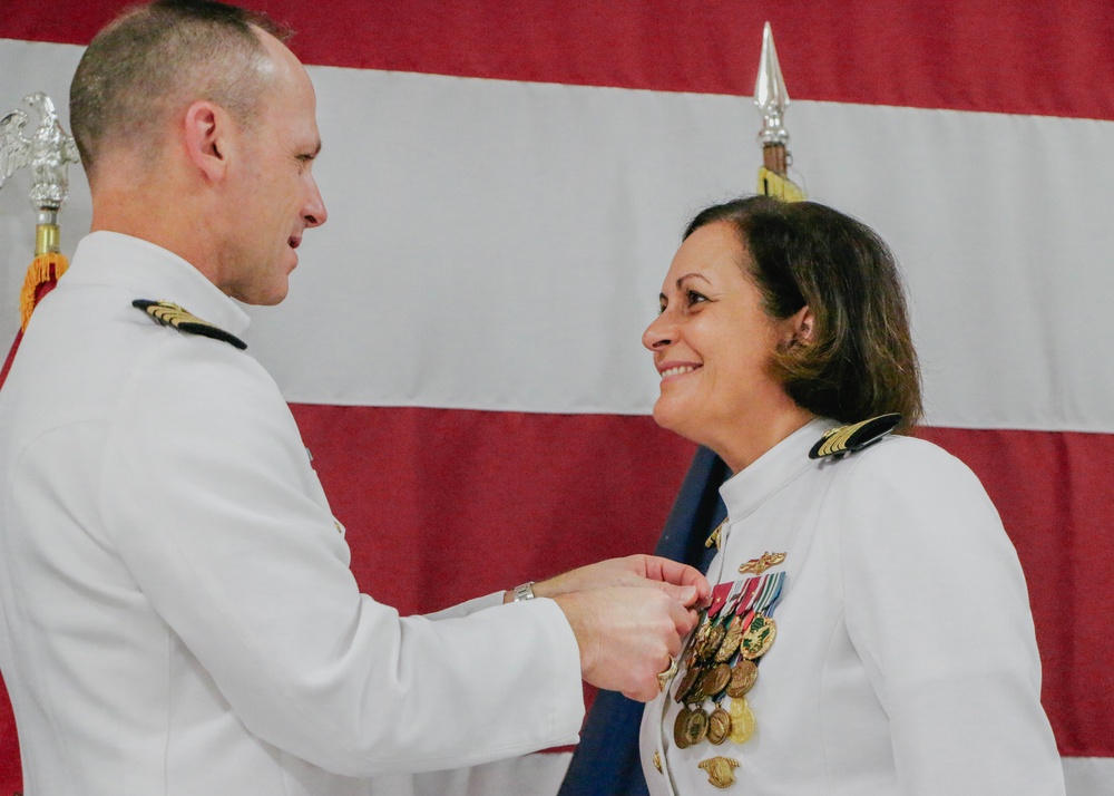Commander, Undersea Surveillance, Holds Change of Command Ceremony