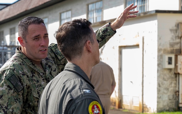 Chief of Staff, U.S. Naval Forces Japan/Navy Region Japan visits Naval Air Facility Misawa