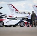 Aircraft arrive for the 2025 Joint Base Andrews Air Show